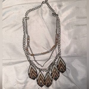 GORGEOUS layered statement necklace